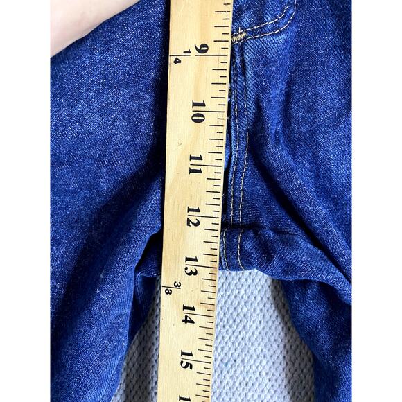 Wrangler Rugged Wear Jeans Mens 38X30 Dark Blue Relaxed Straight - Picture 10 of 12